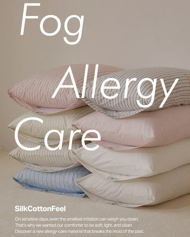 防過敏Silk Cotton手感枕袋/8色