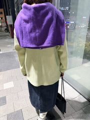 薄Cardigan/紫
