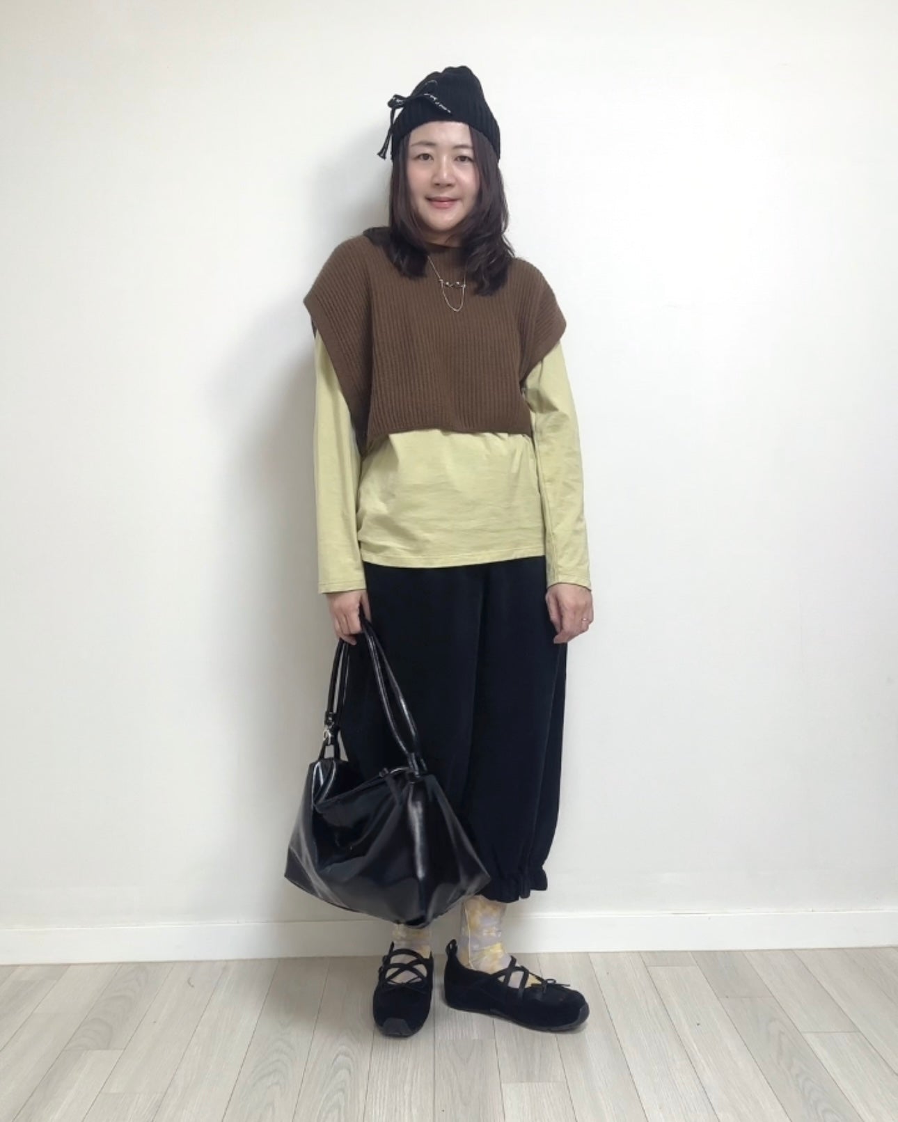 抽像半透襪/黃+藍