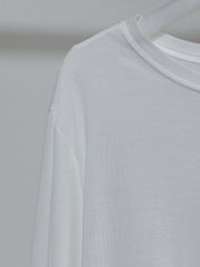 超舒服透薄內搭T-shirt/白