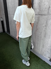 大Ruffle Tee/白