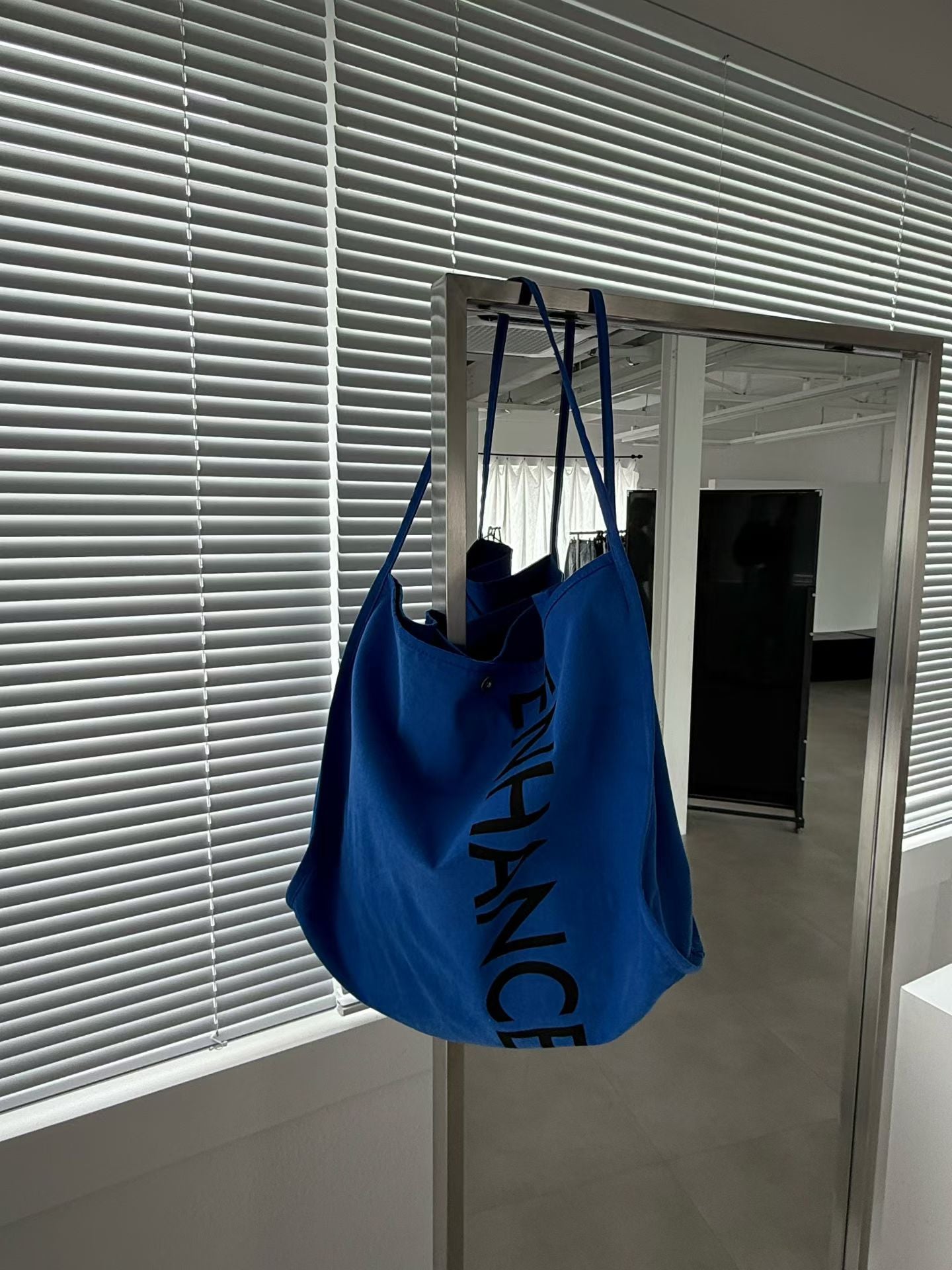 有型shopping bag/藍