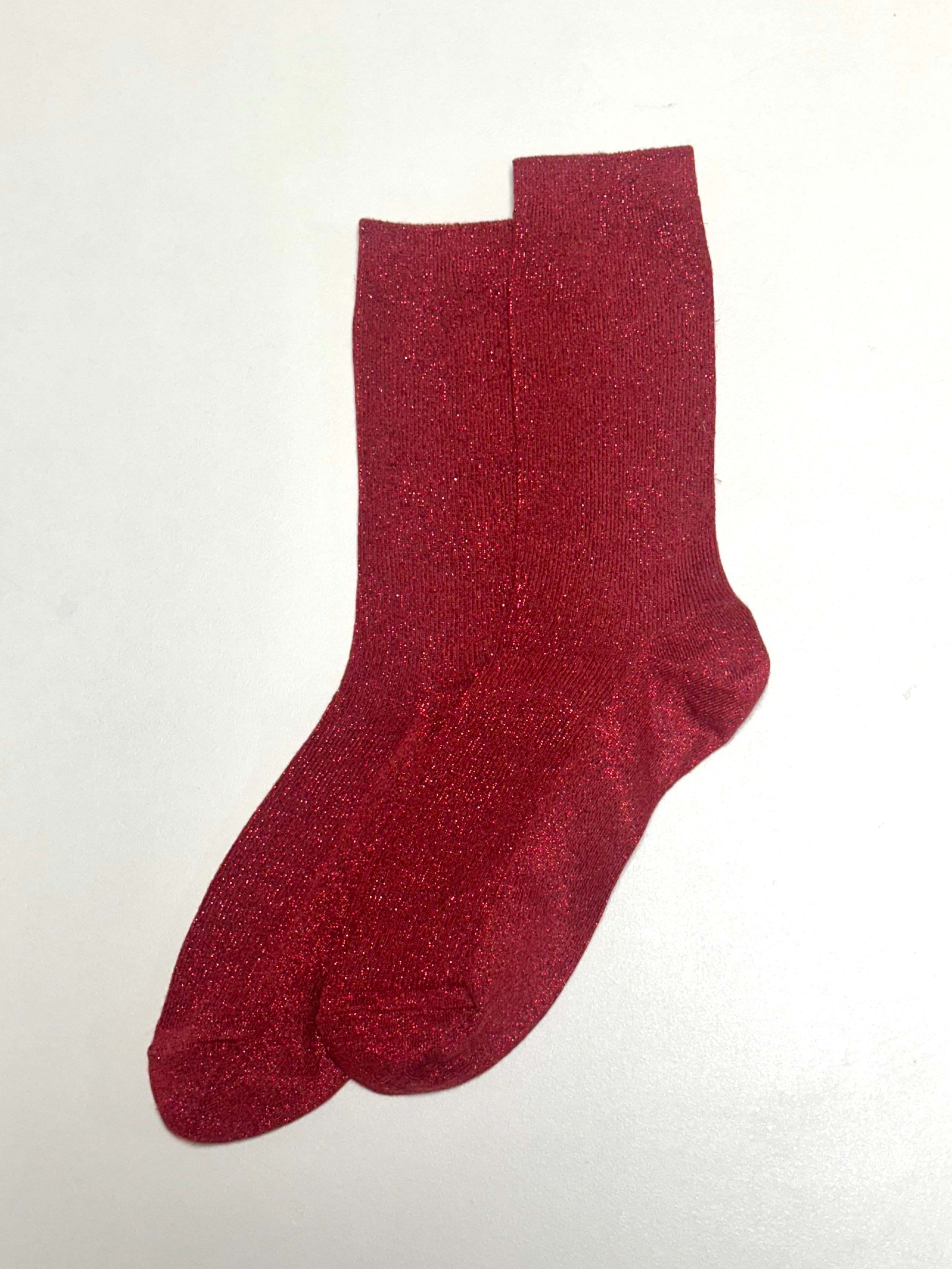 高質閃襪/紅