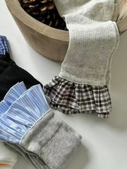 併恤衫布襪/杏
