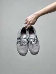 Sporty軟墊平低鞋/灰