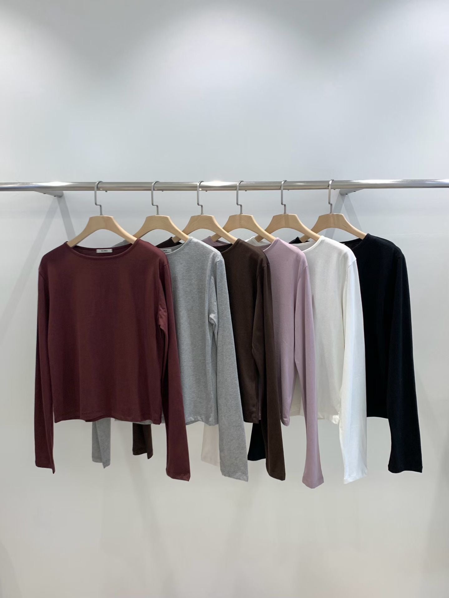 短身內搭T-shirt/白