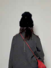 兩種珠珠冷帽/黑