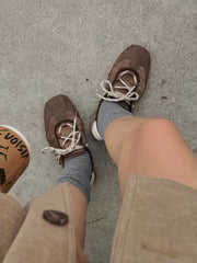 Satin Sneakers/啡