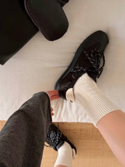 Satin Sneakers/黑