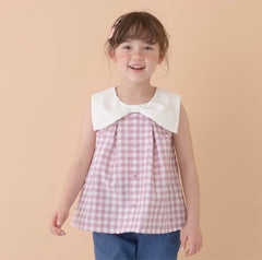 Checked Sleeveless BL