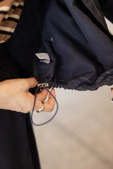 車線春夏薄外套/深藍