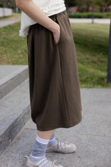 高質靚料及膝褲/啡