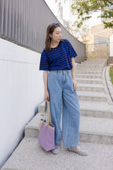 薄身牛仔褲/淺藍 (size M/L)