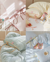 *被袋+枕袋* Ribbon Cake -4色