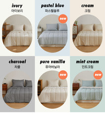 薄夾棉被 (無塵淨色)- 6色